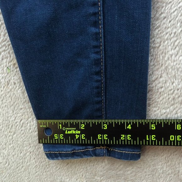 American Eagle Outfitters Womens Jeans Size 2 Skinny Jeggings Stretch Blue Denim - Picture 8 of 16